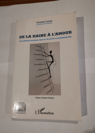 De la haine à l'amour: Les relations humaines dans la vie privée et professionnelle - Fernando Cuevas