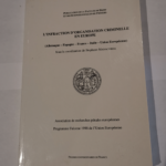 L’Infraction d’organisation criminelle en Europe numéro 43 – Collectif Stephano Manacorda