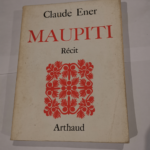 MAUPITI – RECIT – Ener – ENER CLAUDE