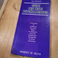 Guide Des Tests Psychologiques – Argoulet