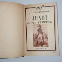 JUNOT dit LA TEMPETE – J. LUCAS-DUBRETON