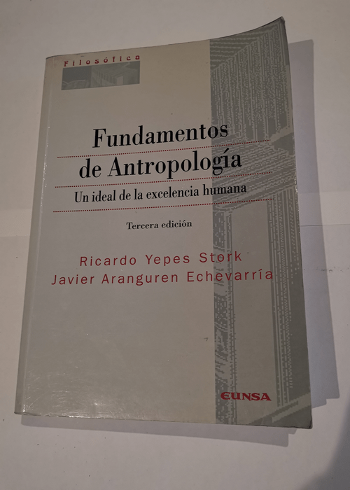 Fundamentos de antropología – YEPES AR...