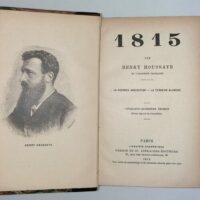 1815 Tome III La seconde abdication - La Terreur Blanche - Henry Houssaye