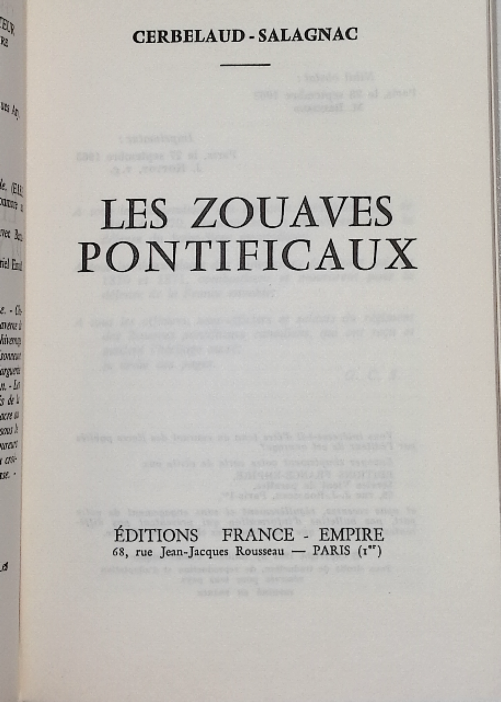 Les Zouaves pontificaux - Cerbelaud Salagnac – Image 2