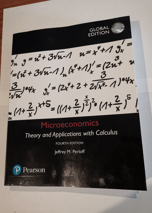 Microeconomics: Theory and Applications with Calculus Global Edition – Jeffrey Perloff