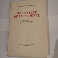 Decouverte de la personne – Esquisse d&...