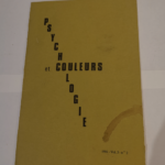 psychologie et couleurs – Revue 1981 Vol 3 n°2 – Collectif