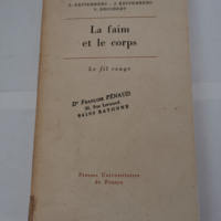 La faim et le corps. Une étude psychanalytiq...