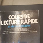 Cours de lecture rapide et de mémorisation – A.. Esposito