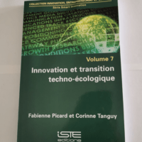 Innovation et transition techno-écologique &...