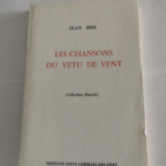 Les Chansons du vêtu de vent – Jean Biès