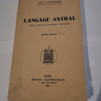 Langage astral – Choisnard Paul