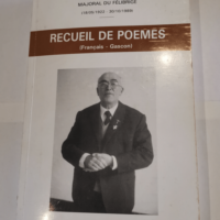 recueil de poemes (Français Gascon) – abbé jean marie grangé majoral du félibrige  – abbé jean marie grangé