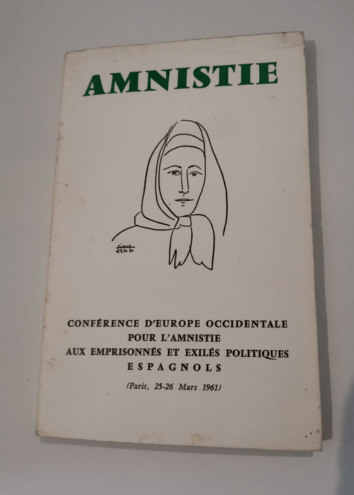 Amnistie – Conférence d’Europe O...