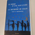 Le Songe d’un nuit d’été et La Duchesse de Malfi. Texte et représentation Colloque Shakespeare-Webster Limoges 9-11 décembre 1988 – Pierre Iselin Jean-Pierre Moreau