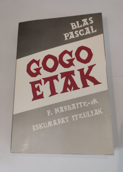 GOGOETAK - BLAS PASCAL