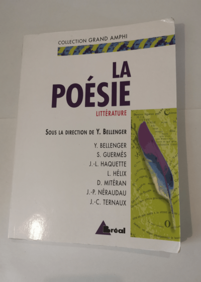 La poésie - Bellenger