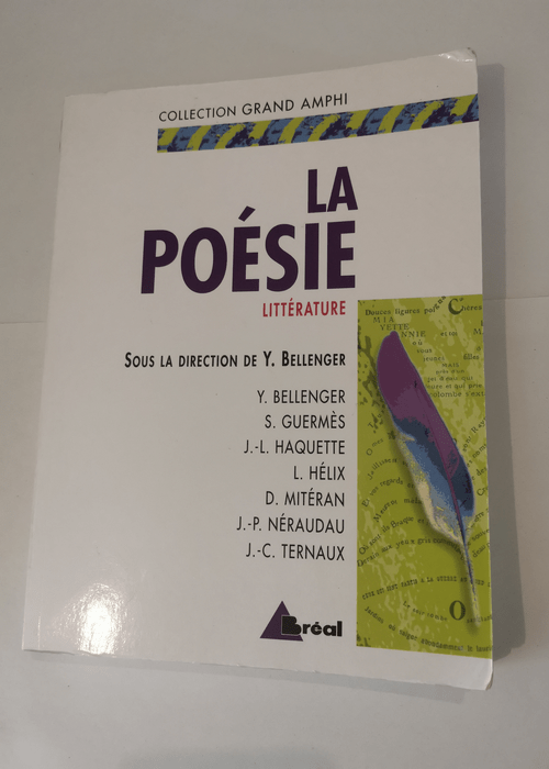 La poésie – Bellenger