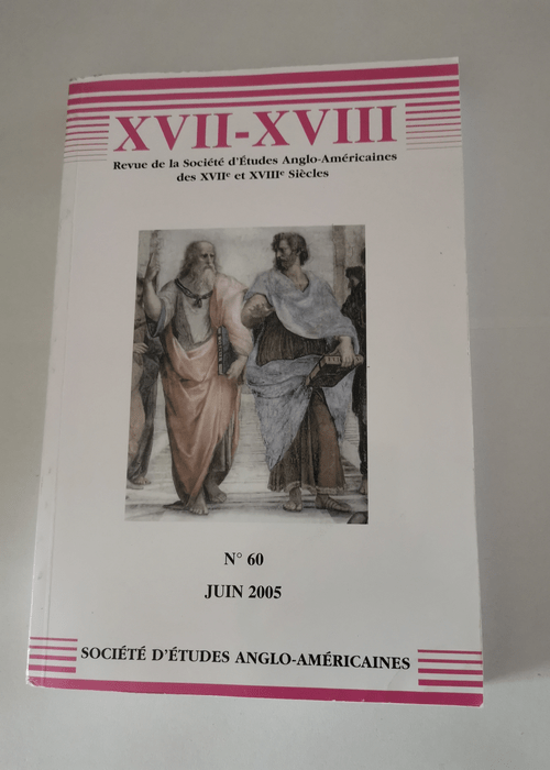 XVII XVIII – revue de la societe d&#821...