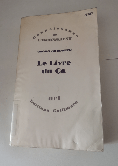 Le livre du ça. traduit de l’allemand ...