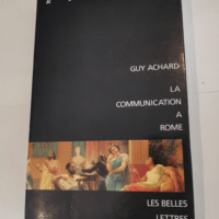 COMMUNICATION A ROME – GUY ACHARD