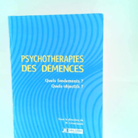 Psychothérapie des démences Grosclaude &#82...