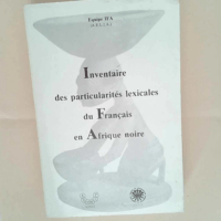 Inventaire des particularites lexicales du fr...