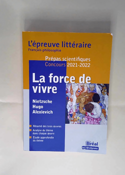 Epreuve littéraire 2021-2022 Prépa scientifique La Balme Denis - La Balme Denis