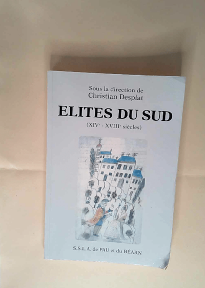 Elites du Sud XIVe-XVIIIe siècles : Aquitaine Languedoc Aragon Navarre : statuts juridiques et pratiques sociales - Desplat