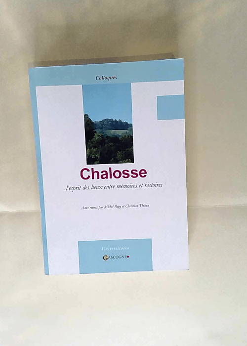 Chalosse. l esprit des lieux entre Mémoires ...