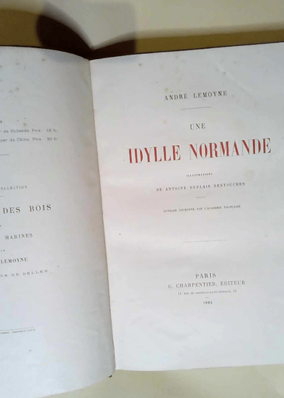 Une idylle normande  - Lemoyne André