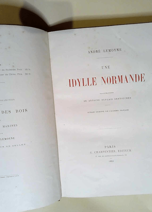 Une idylle normande  – Lemoyne André