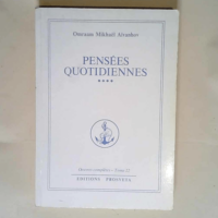 Pensées quotidiennes – oeuvres complè...