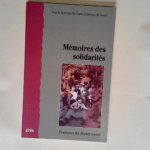 Mémoires des solidarités  – Jean-Luc Souchet