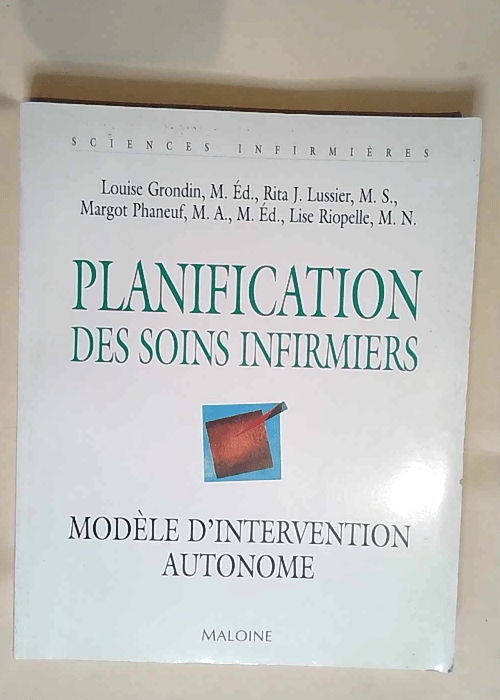 Planification des soins infirmiers Modèle d ...