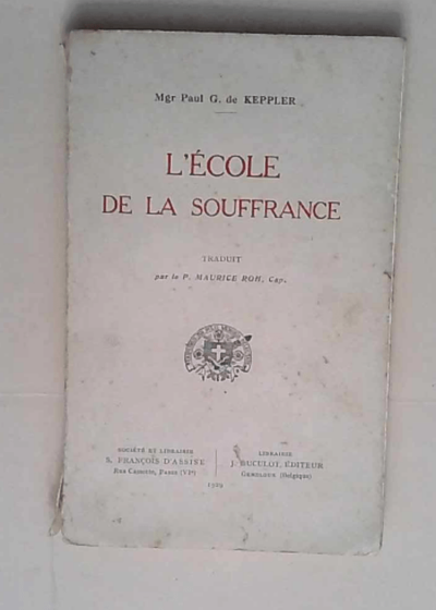 l école de la souffrance - keppler