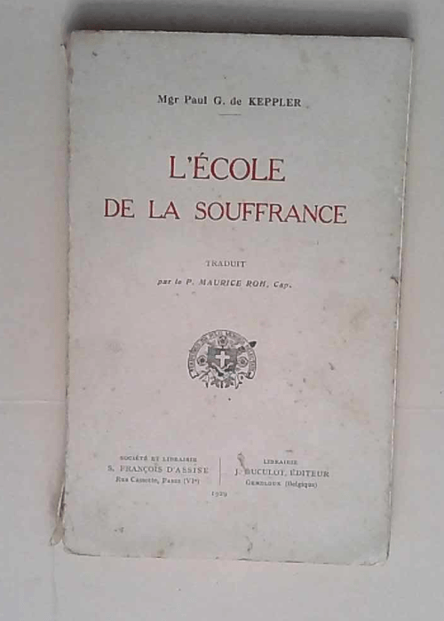 l école de la souffrance – keppler