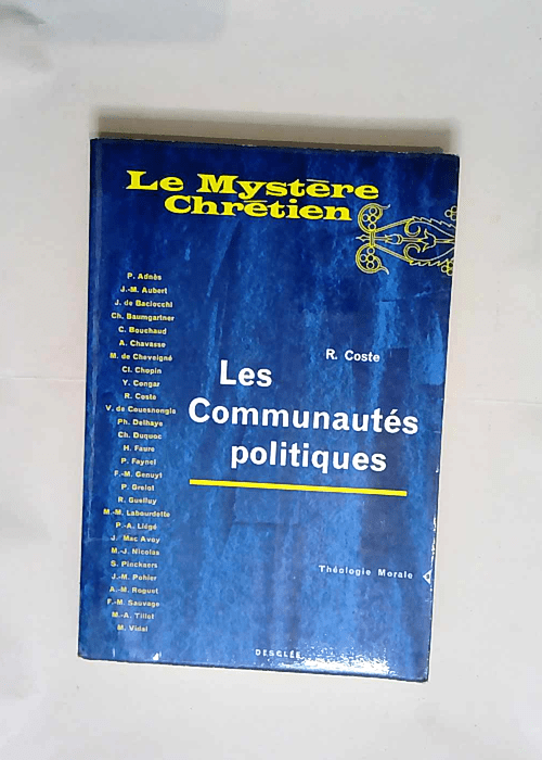 Les Communautes Politiques – Collection...