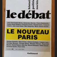 Le Debat N° 80 Mai-Aout 1994 – Nora Pierre