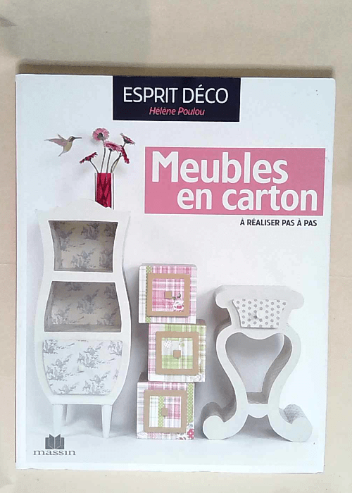 Meubles en carton  – Helene Poulou