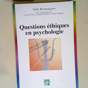 Questions éthiques en psychologie  – O...