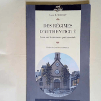 Des Regimes D Authenticite  – PUR