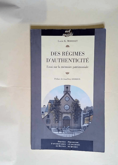 Des Regimes D Authenticite  - PUR