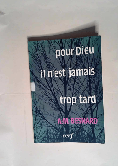 Pour Dieu il n est jamais trop tard  - Albert Marie Besnard