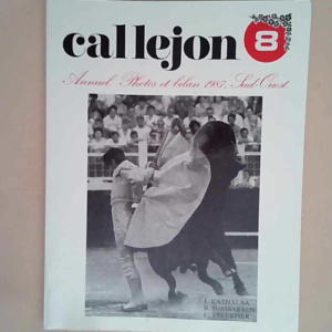 Callejon 8 Annuel- Photos Et Bilan 1987- Sud-...