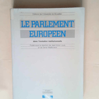 Le Parlement Europeen Dans L Evolution Instit...