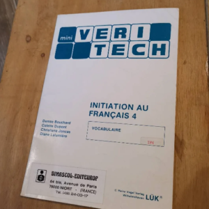 Mini Veri Tech Initiation Au Français 4 Voca...