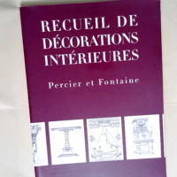 Recueil de décorations intérieures  –...