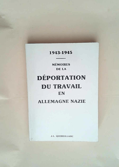 Memoire de la deportation du travail en allem...