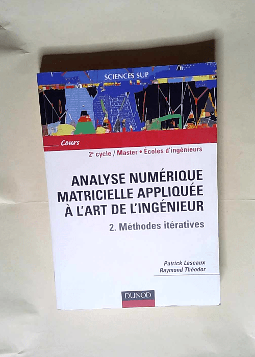 Analyse numérique matricielle appliquée à ...